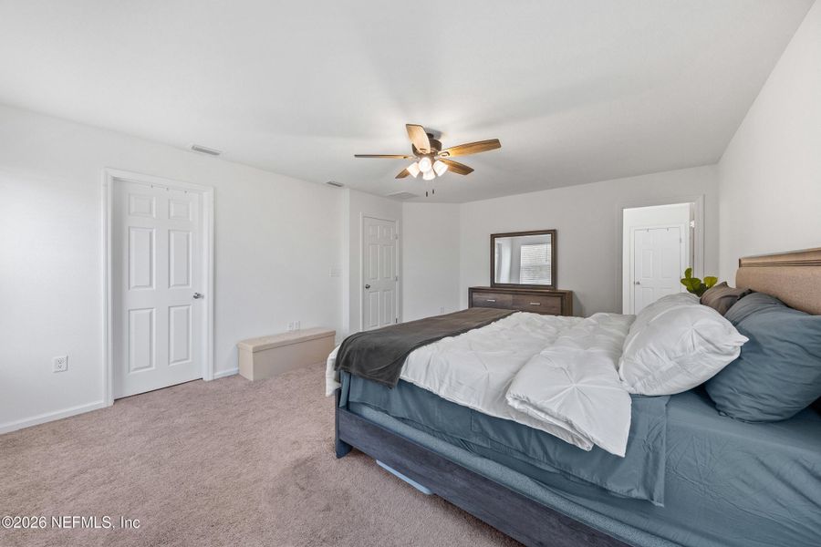 Furnished interior view inside a new home in Copper Ridge, Jacksonville (Image 35).