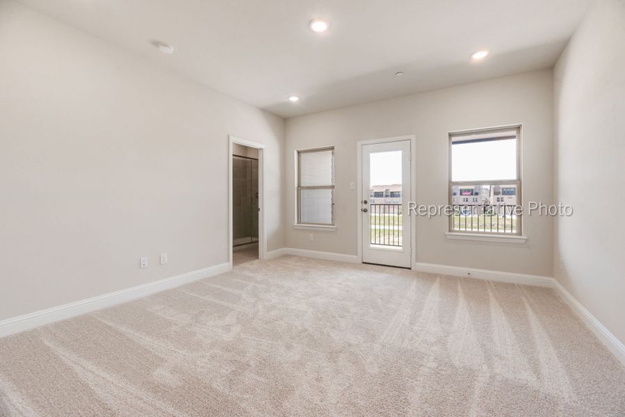 Photo representation of the Holbrook floorplan. Colors, finishes and options will vary.