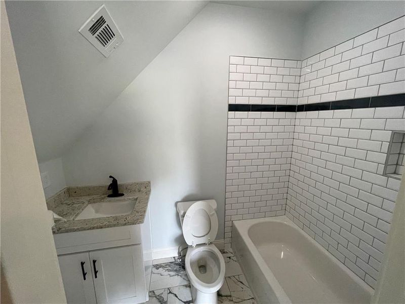 Furnished interior view inside a new home in , Marietta (Image 7).