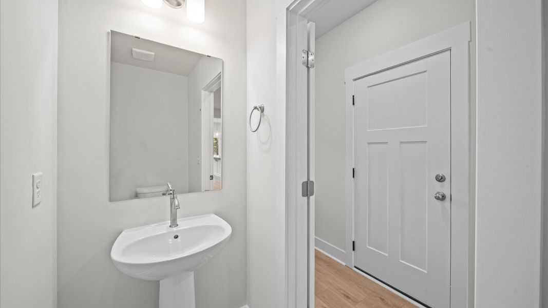 Furnished interior view inside a new home in Ransdell Pointe, Spartanburg (Image 4). Furnished interior view inside a new home in Ransdell Pointe, Spartanburg (Image 4).