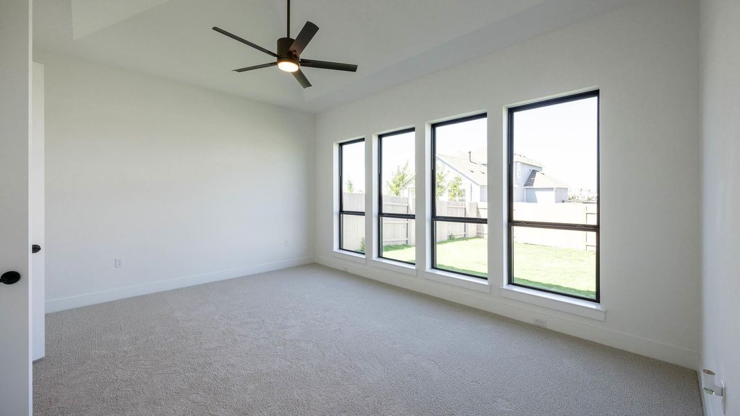 Spacious, unfurnished interior of a new home in Easton Park, Austin (Image 7).