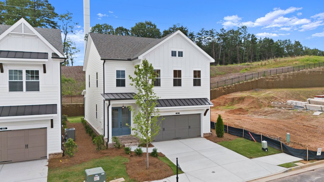 Representative exterior photo of a completed home built from the The Cameron by The Providence Group in Aberdeen, Hoschton, GA (Image 21).