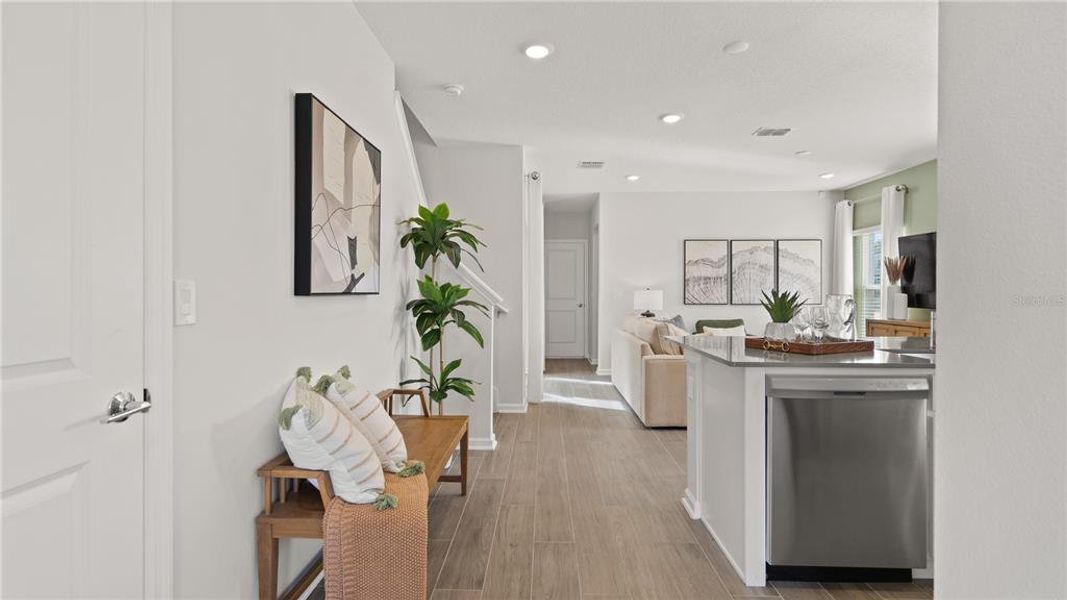 Furnished interior view inside a new home in , Orlando (Image 15).