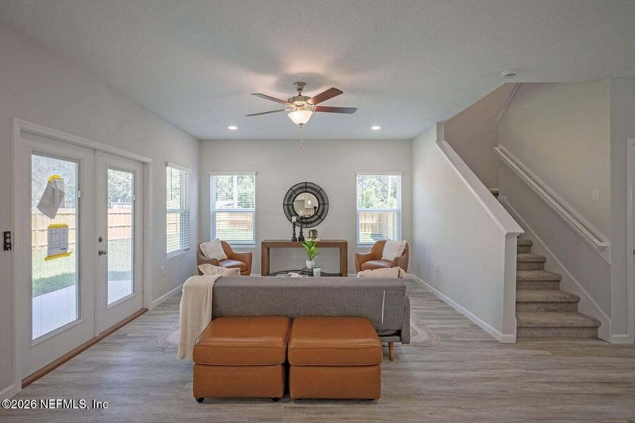 Furnished interior view inside a new home in , Jacksonville (Image 6).