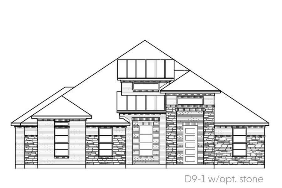 Representative rendering of the exterior for the Richmond by John Houston Homes (Image 2). Representative rendering of the exterior for the Richmond by John Houston Homes (Image 2).