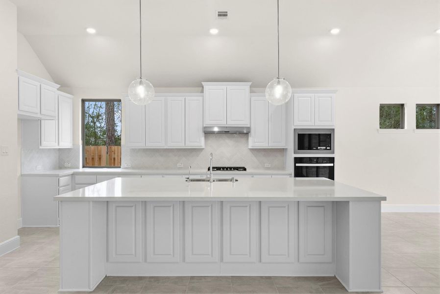 Furnished interior view inside a new home in Colton, Montgomery (Image 14).