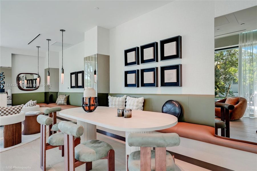 Furnished interior view inside a new home in , Bay Harbor Islands (Image 33).