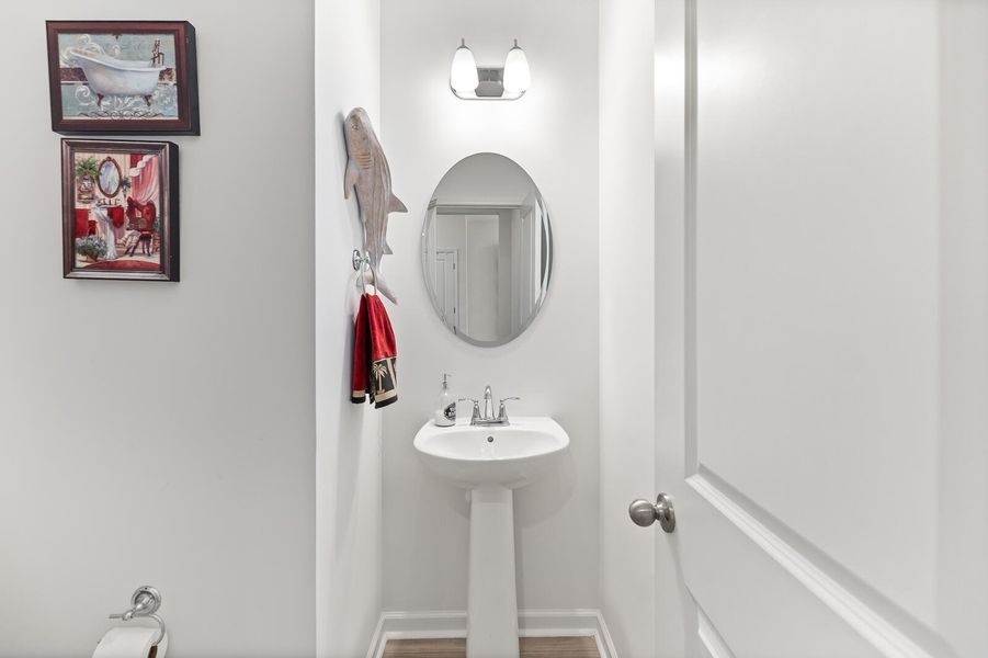Furnished interior view inside a new home in Boykins Run Townhomes, Moncks Corner (Image 13).