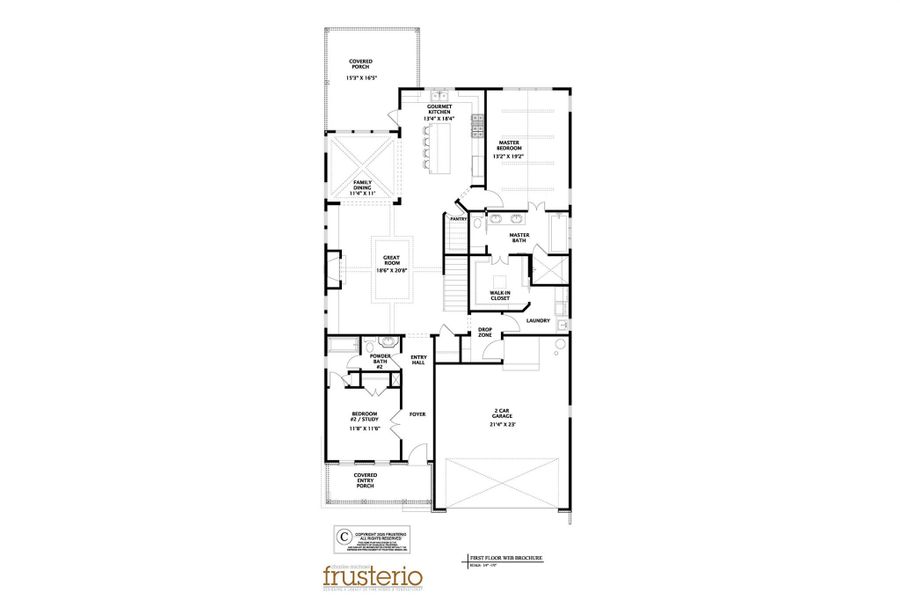 2D floor plan layout of this home in , Charlotte, NC (Image 2).