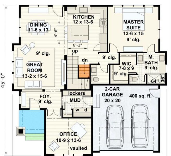 2D floor plan layout of this home in , Douglasville, GA (Image 5).