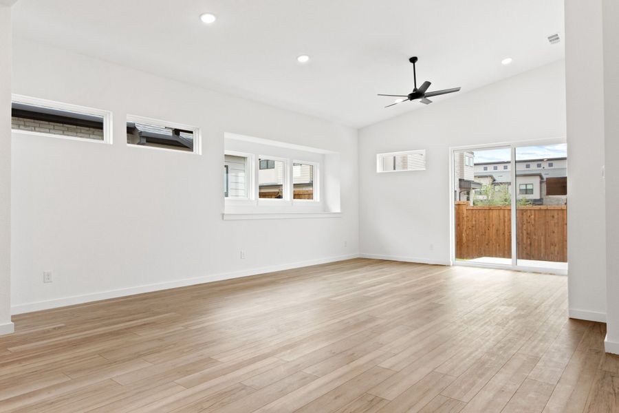 Spacious, unfurnished interior of a new home in Willow Grove Single-Family Homes, Melissa (Image 27). Spacious, unfurnished interior of a new home in Willow Grove Single-Family Homes, Melissa (Image 27).