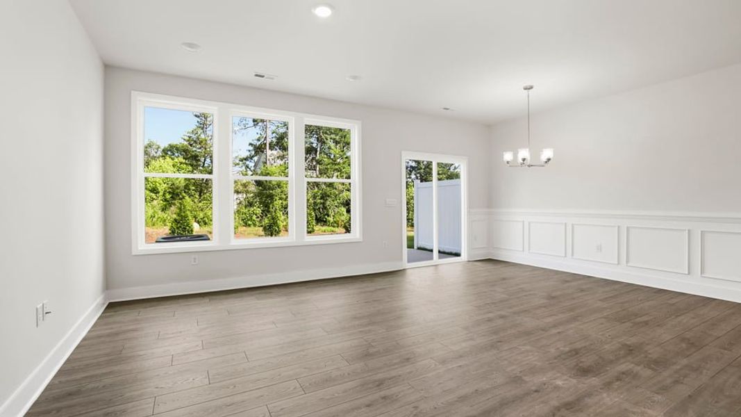 Spacious, unfurnished interior of a new home in Ken's Crossing, Moore (Image 14). Spacious, unfurnished interior of a new home in Ken's Crossing, Moore (Image 14).