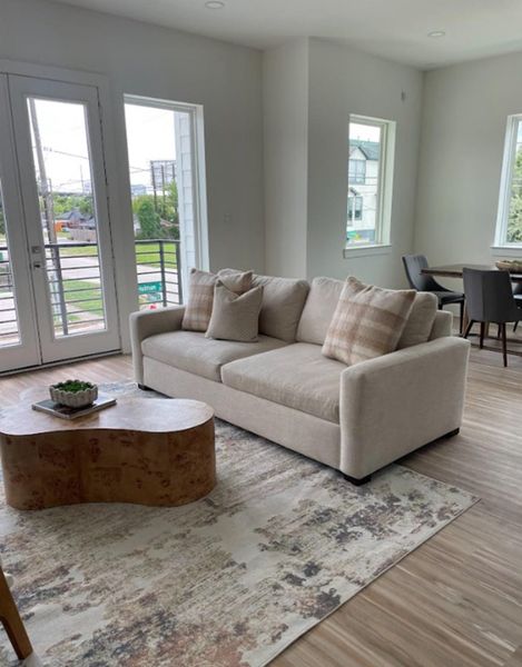 Furnished interior view inside a new home in , Houston (Image 11).