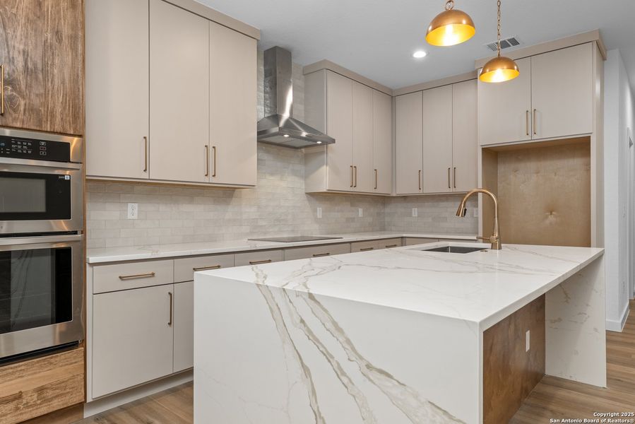 Furnished interior view inside a new home in , San Antonio (Image 12).