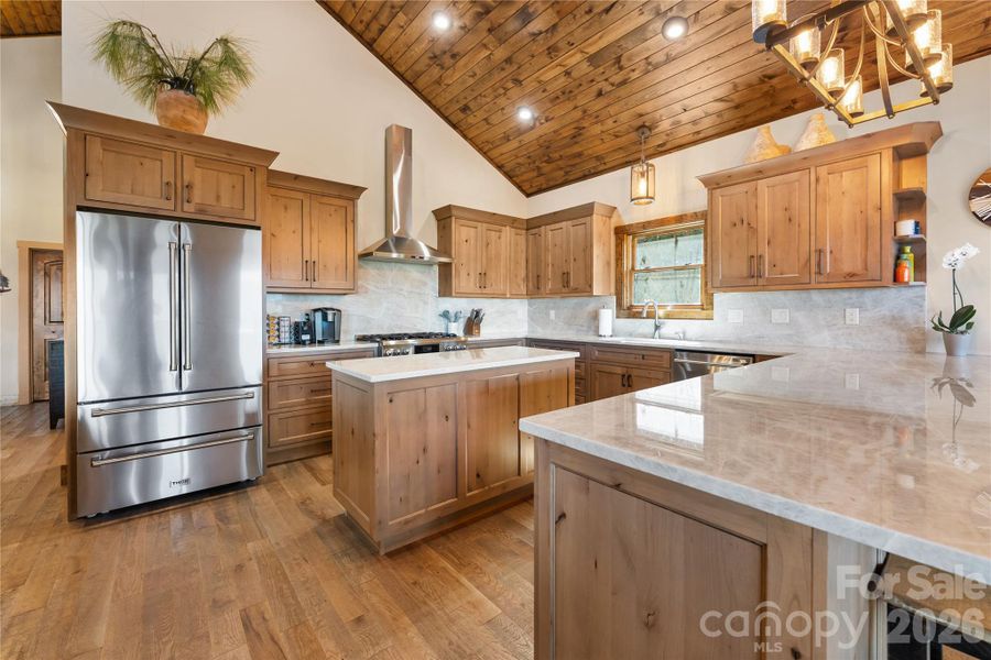 Furnished interior view inside a new home in , Waynesville (Image 5).