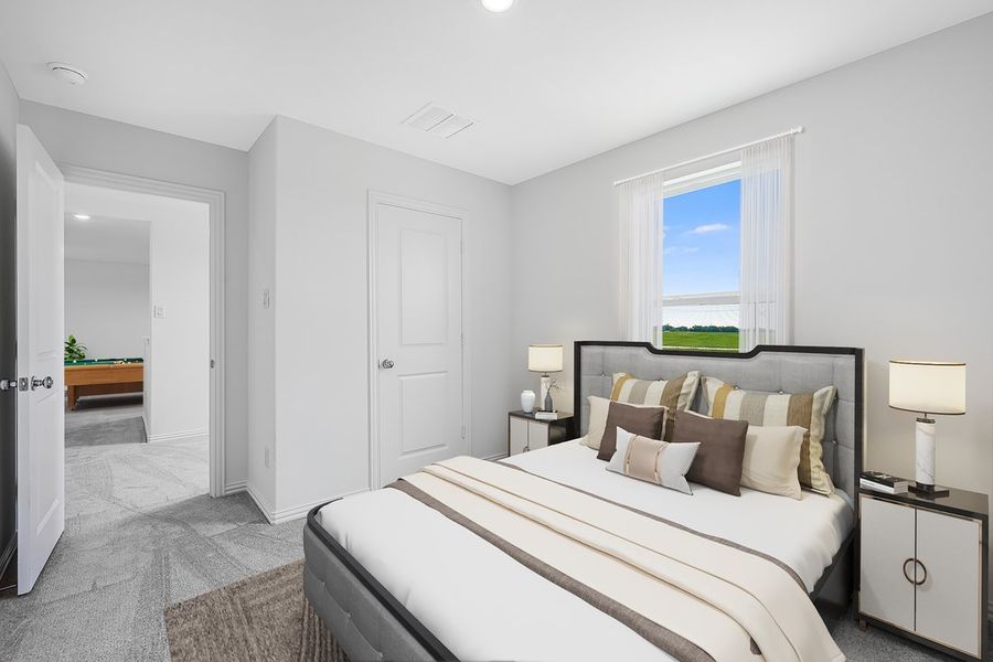 Furnished interior view inside a new home in River Ridge, Crandall (Image 12).