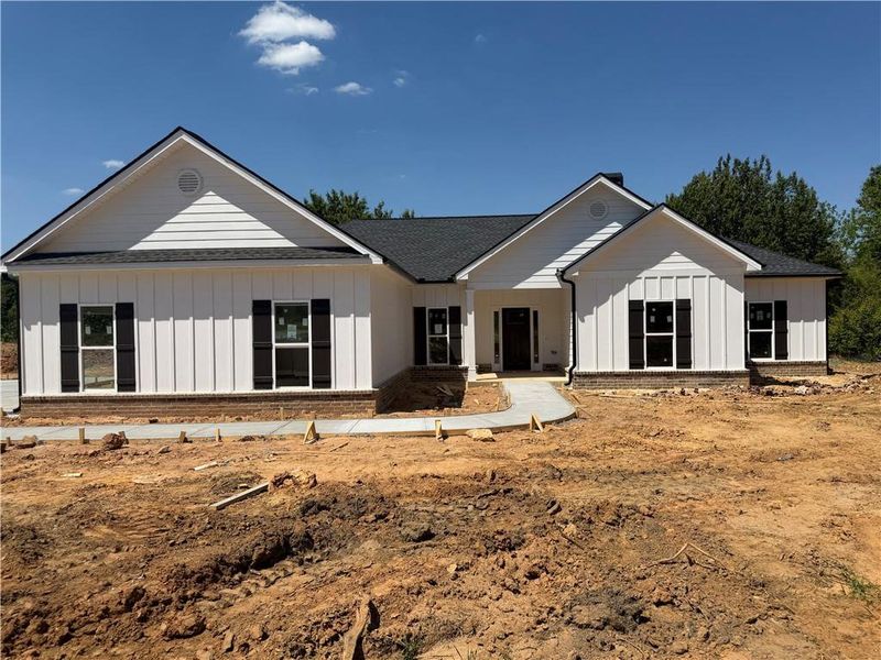 In-progress construction of a new home in , Winder, GA (Image 30).
