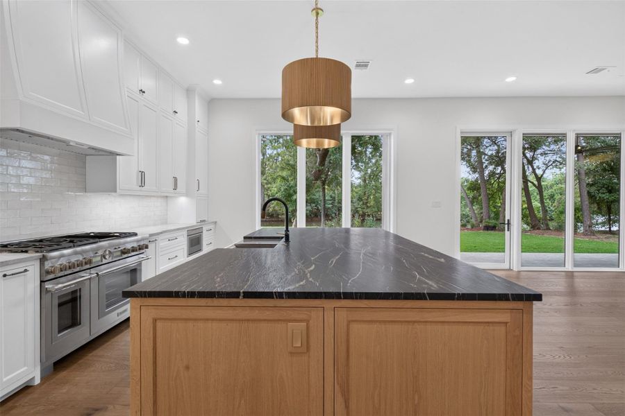 Furnished interior view inside a new home in , The Woodlands (Image 10).