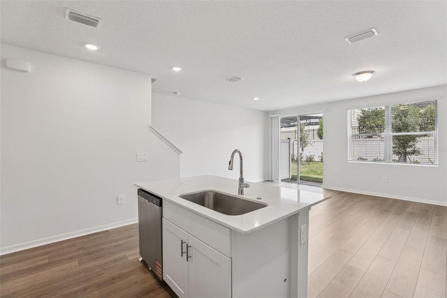 Furnished interior view inside a new home in Cagan Crossings West, Clermont (Image 12).
