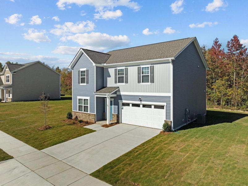 Representative exterior photo of a completed home built from the Solstice by Starlight Homes in Green Hill, Louisburg, NC (Image 26).