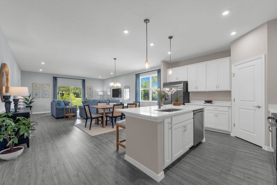 Representative furnished interior of a home built from the The Webber by Stanley Martin Homes in Brookshire, Titusville (Image 7).
