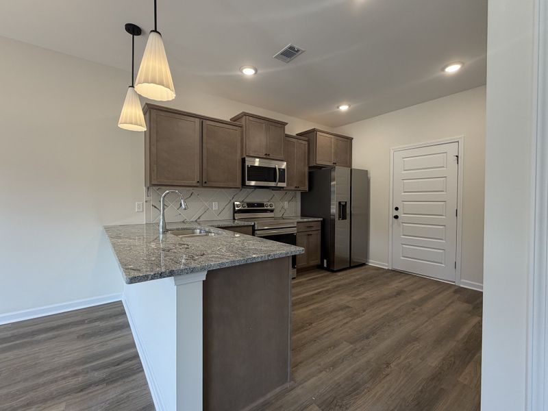 Furnished interior view inside a new home in Grand Reserve, Hinesville (Image 5). Furnished interior view inside a new home in Grand Reserve, Hinesville (Image 5).