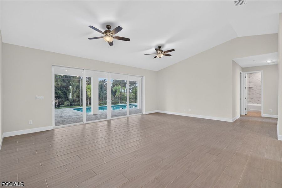 Spacious, unfurnished interior of a new home in Cape Coral, Cape Coral (Image 14). Spacious, unfurnished interior of a new home in Cape Coral, Cape Coral (Image 14).