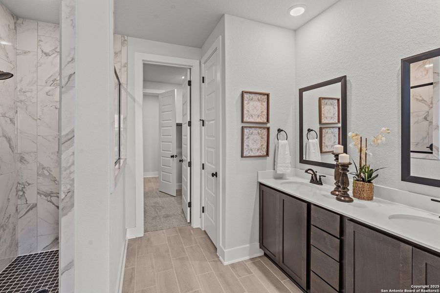 Furnished interior view inside a new home in Alsatian Oaks, Castroville (Image 13). Furnished interior view inside a new home in Alsatian Oaks, Castroville (Image 13).