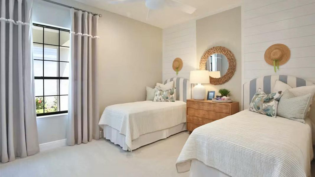 Furnished interior view inside a new home in Boca Royale Golf & Country Club Real Estate and Homes for Sale in Englewood, FL - Neal Communities, Englewood (Image 17). Furnished interior view inside a new home in Boca Royale Golf & Country Club Real Estate and Homes for Sale in Englewood, FL - Neal Communities, Englewood (Image 17).