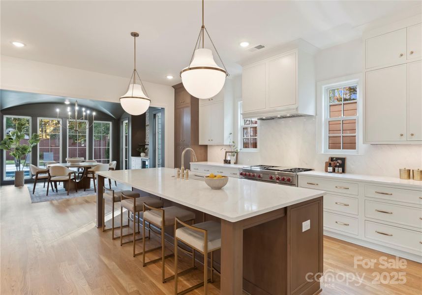 Furnished interior view inside a new home in , Charlotte (Image 37).