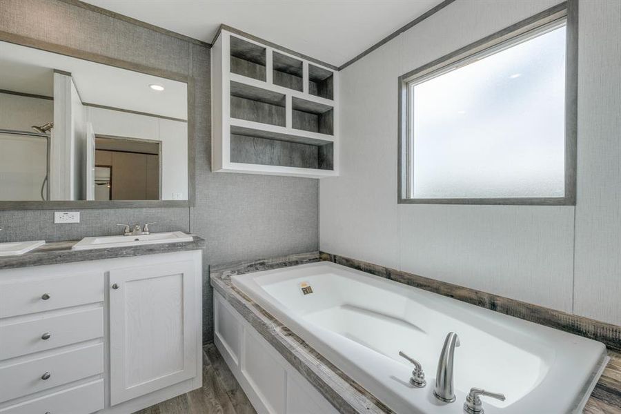 Furnished interior view inside a new home in , Hawley (Image 6).