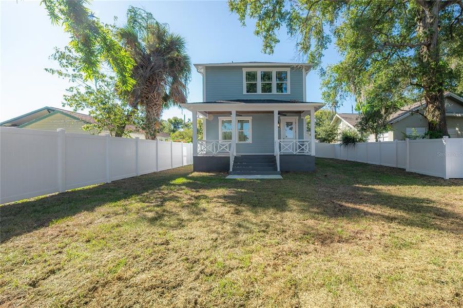 Exterior details and patio area of a home in , Tampa (Image 31). Exterior details and patio area of a home in , Tampa (Image 31).