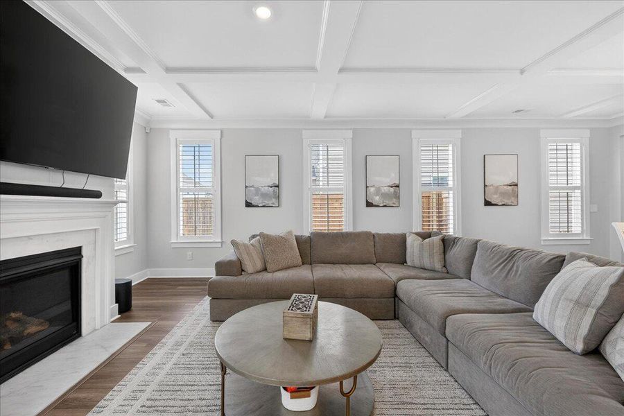 Furnished interior view inside a new home in Lochton, Summerville (Image 17).