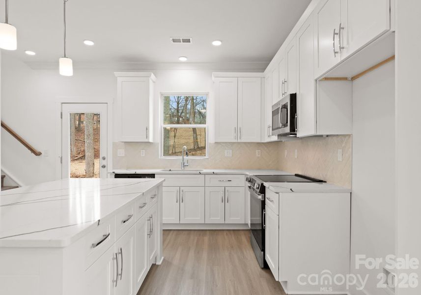 Furnished interior view inside a new home in , Shelby (Image 6). Furnished interior view inside a new home in , Shelby (Image 6).