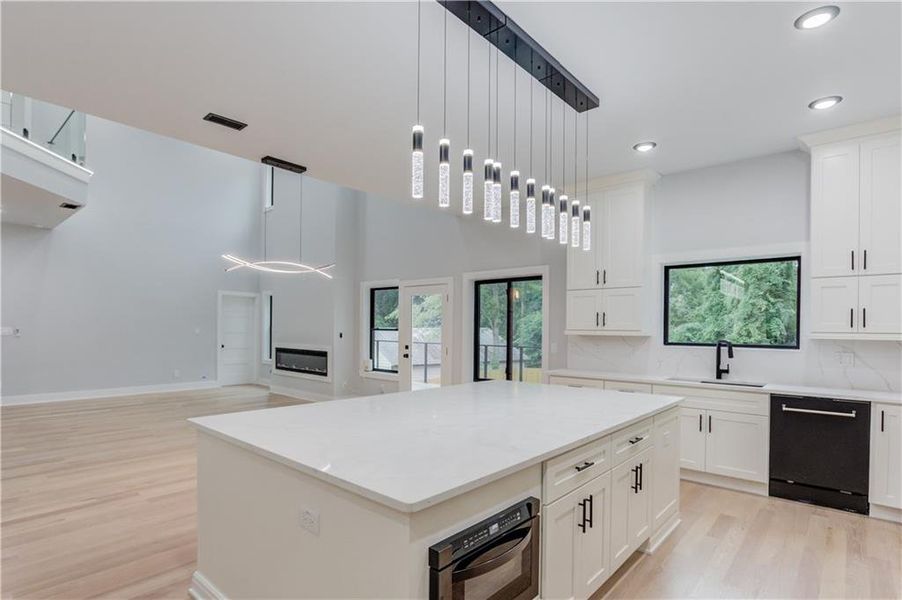Furnished interior view inside a new home in , Atlanta (Image 10). Furnished interior view inside a new home in , Atlanta (Image 10).