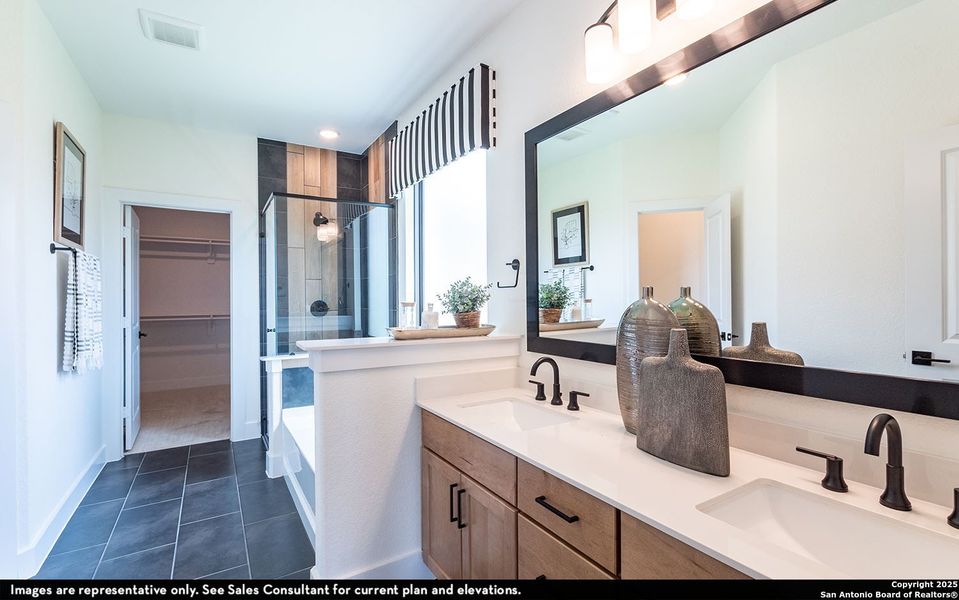 Furnished interior view inside a new home in Homestead, Schertz (Image 13). Furnished interior view inside a new home in Homestead, Schertz (Image 13).