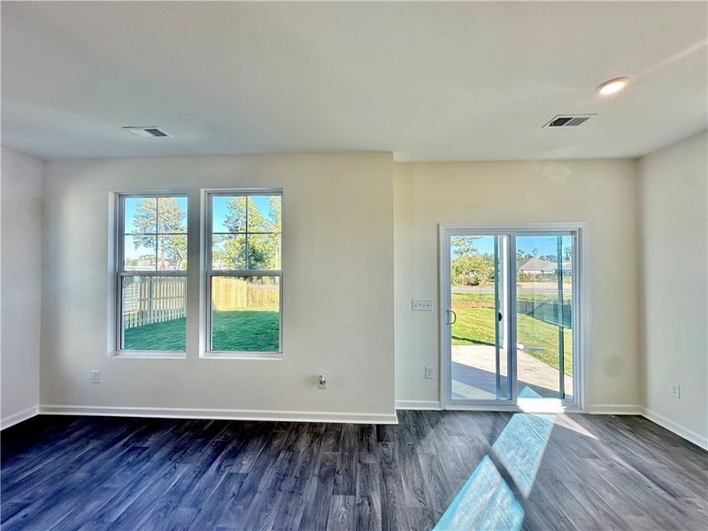 Spacious, unfurnished interior of a new home in Champions Village at Cherry Hill, Pendleton (Image 17).