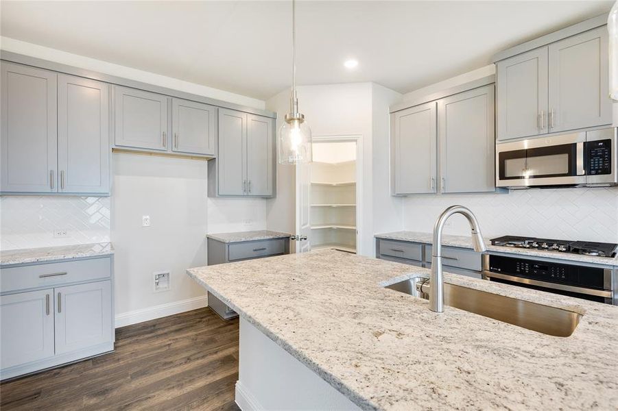 Furnished interior view inside a new home in , Royse City (Image 6).