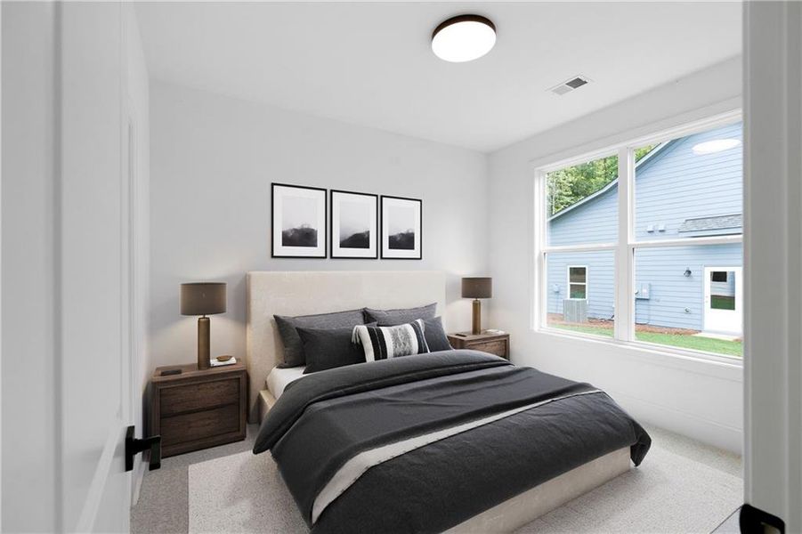 Furnished interior view inside a new home in , Canton (Image 15). Furnished interior view inside a new home in , Canton (Image 15).