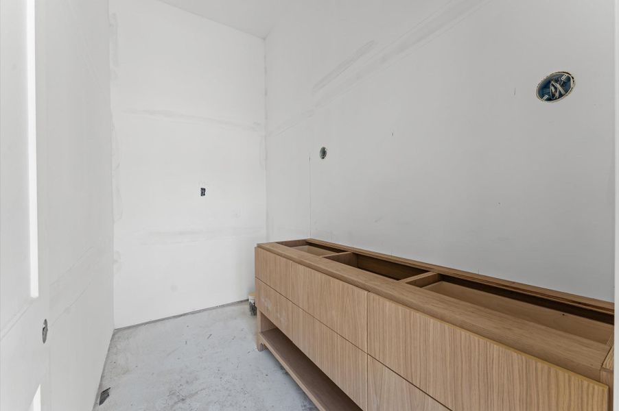 Powder Bath on first floor.