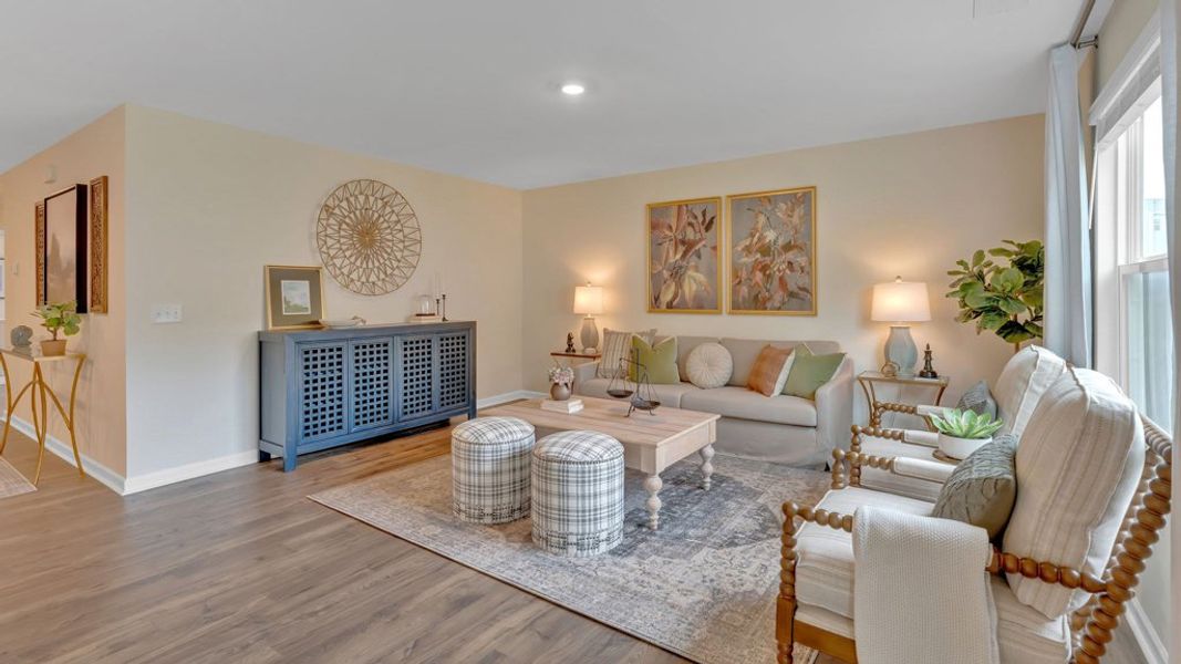 Furnished interior view inside a new home in Belhaven, Knoxville (Image 11).