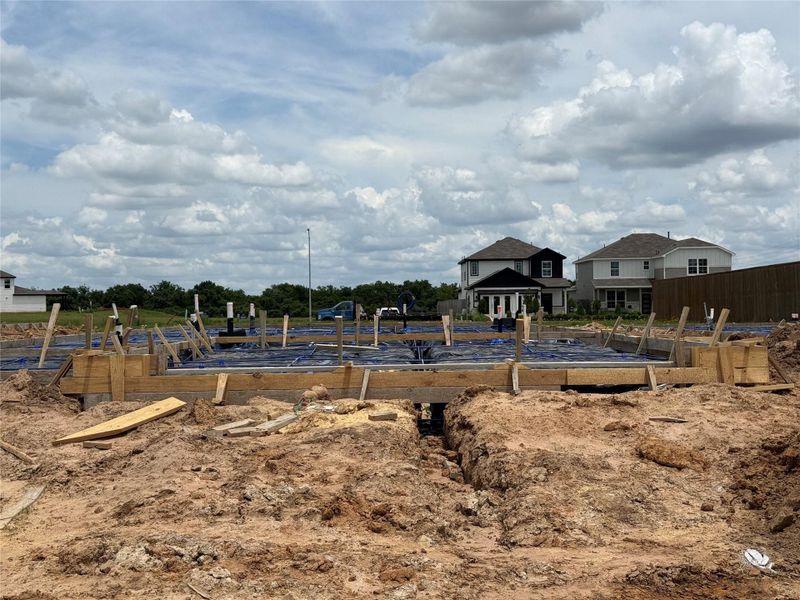 Site preparation for new homesites in Paloma at Sanford Farms, Waller (Image 34).