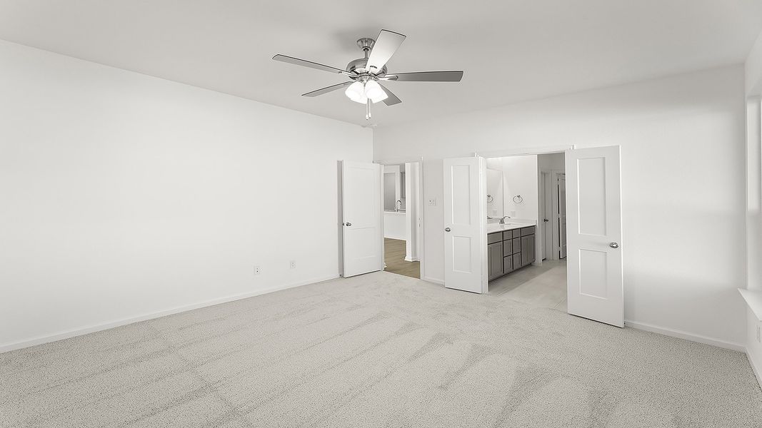Spacious, unfurnished interior of a new home in Waterscape, Royse City (Image 23). Spacious, unfurnished interior of a new home in Waterscape, Royse City (Image 23).