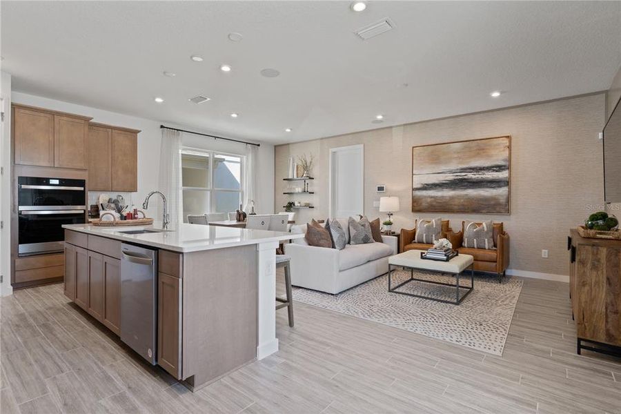 Furnished interior view inside a new home in Trinity Place, St. Cloud (Image 51).