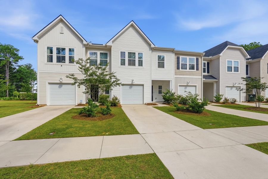 Front exterior of a new home in , North Charleston, SC, highlighting curb appeal (Image 18).