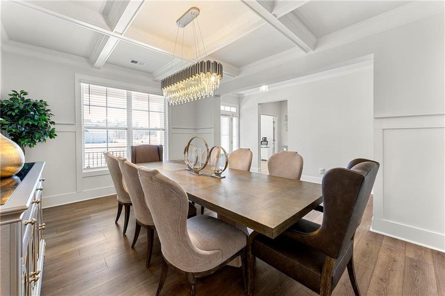 Furnished interior view inside a new home in Genesee, Newnan (Image 10).