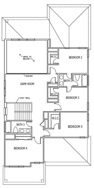 2D floor plan layout of this home in University Heights, Round Rock, TX (Image 3). 2D floor plan layout of this home in University Heights, Round Rock, TX (Image 3).