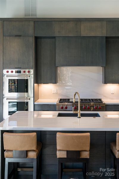 Close-up of interior finishes inside a home in , Montreat (Image 14).