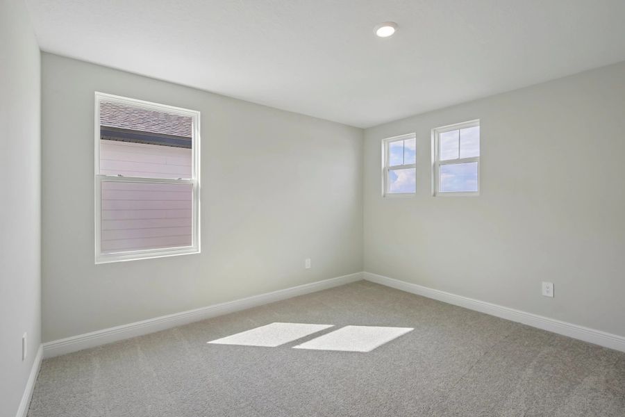 Bedroom 3 has a walk-in closet