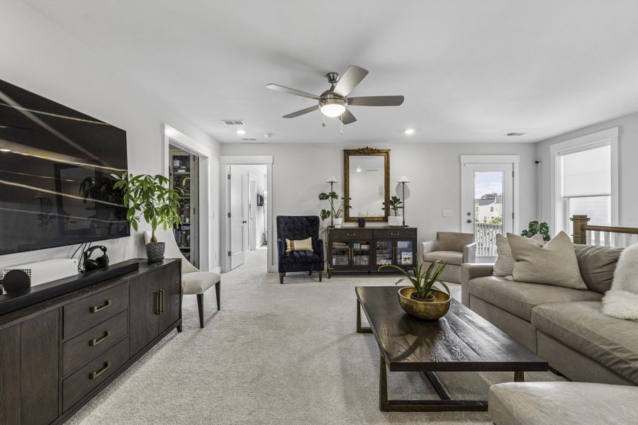 Furnished interior view inside a new home in , Charleston (Image 19). Furnished interior view inside a new home in , Charleston (Image 19).